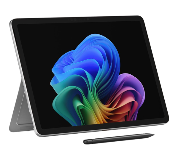 Microsoft Surface Pro, Copilot+ PC, 12 Zoll Snapdragon X Plus (8-Kern) WiFi 512GB, 16GB RAM, Platin