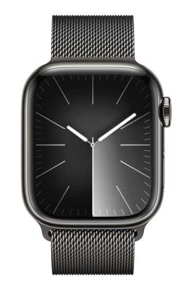 Apple-Watch-S9-Stainless-Steel-GPS-+-Cellular-Milanese-Loop-S-M-MRJA3QF-A-41mm-mieten-Graphite-1
